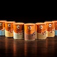 Castania's redesigned nut packaging features copper coloring as a nod to the brand's copper roasting drums.